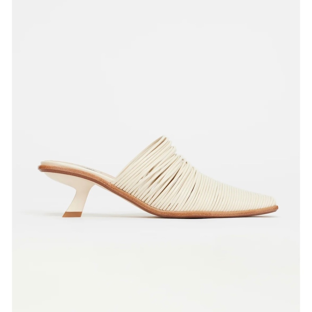 Acler Grasshill Mule Ivory (37) NIB